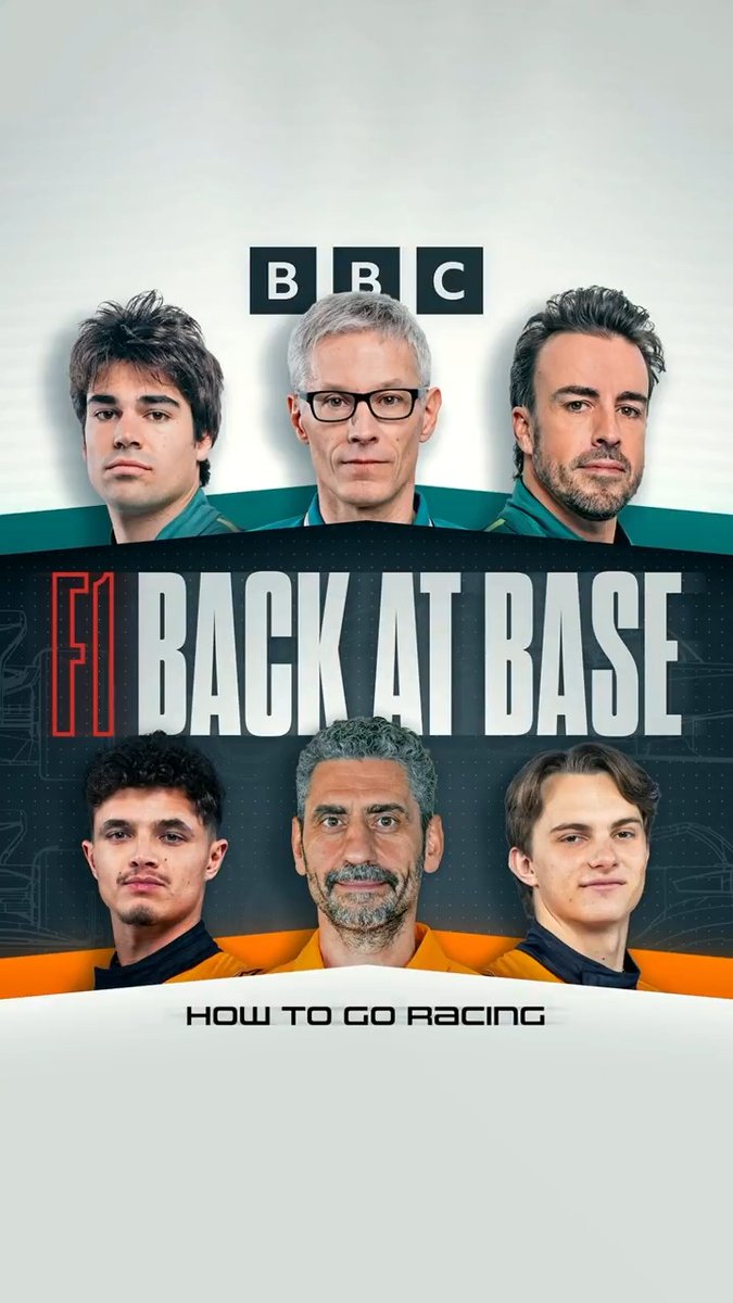 Go behind the scenes at McLaren Mastercard Formula 1 Team and Aston Martin Aramco F1 Team during the final 10 races of the 2024 F1 season ✨ You'll hear interviews with Lando Norris, Fernando Alonso, Oscar Piastri and Lance Stroll Listen to ‘Back at Base S2’ on the F1: Chequered Flag podcast feed on BBC Sounds 🎧