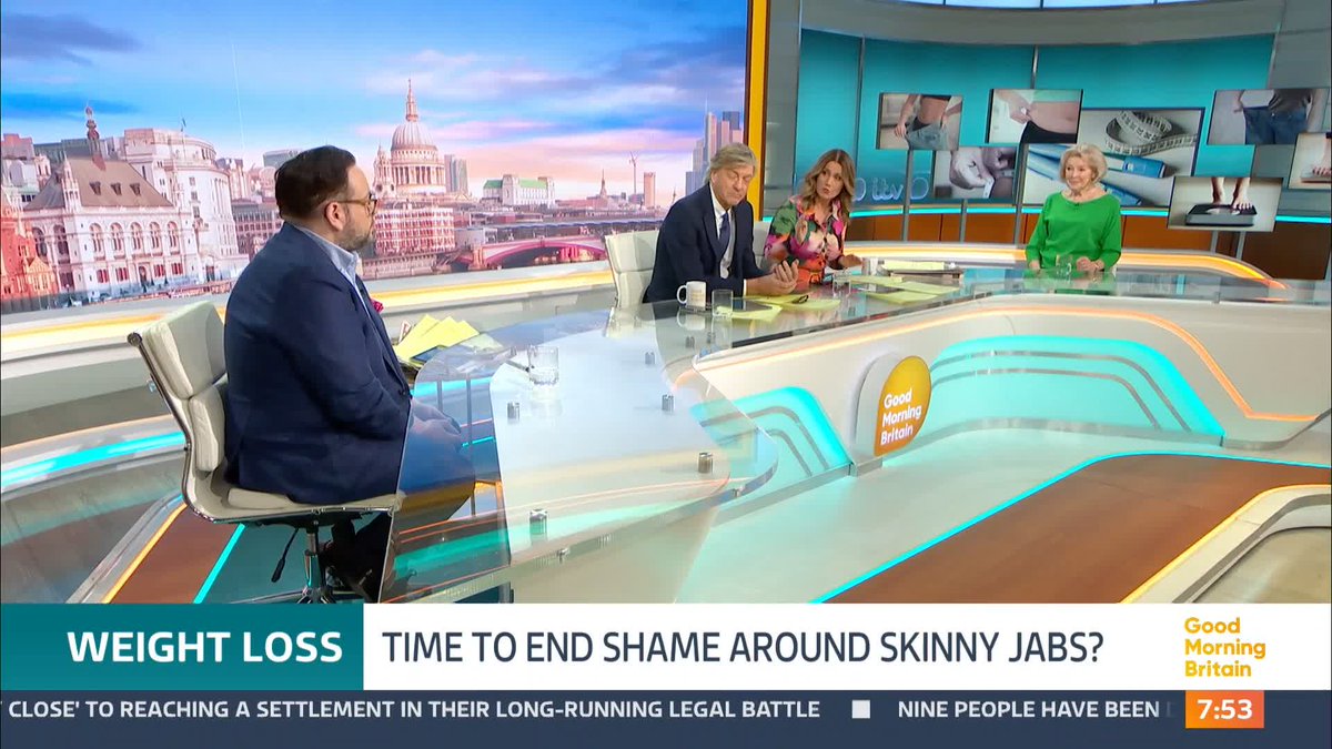 'I absolutely do not feel embarrassed.' Broadcaster Cristo Foufas lost 4 stone taking weight loss jabs and says he does not feel ashamed using the jabs to help him. Diana Moran says individuals should look more towards their lifestyle and diet in order to lose weight.