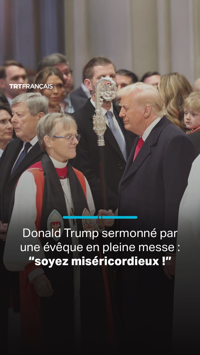 “Au nom de notre Dieu, je vous demande de faire preuve de miséricorde envers les personnes de notre pays qui ont peur en ce moment” L’évêque américaine Mariann Budde demande au président Trump de faire preuve de “miséricorde” envers les communautés migrantes