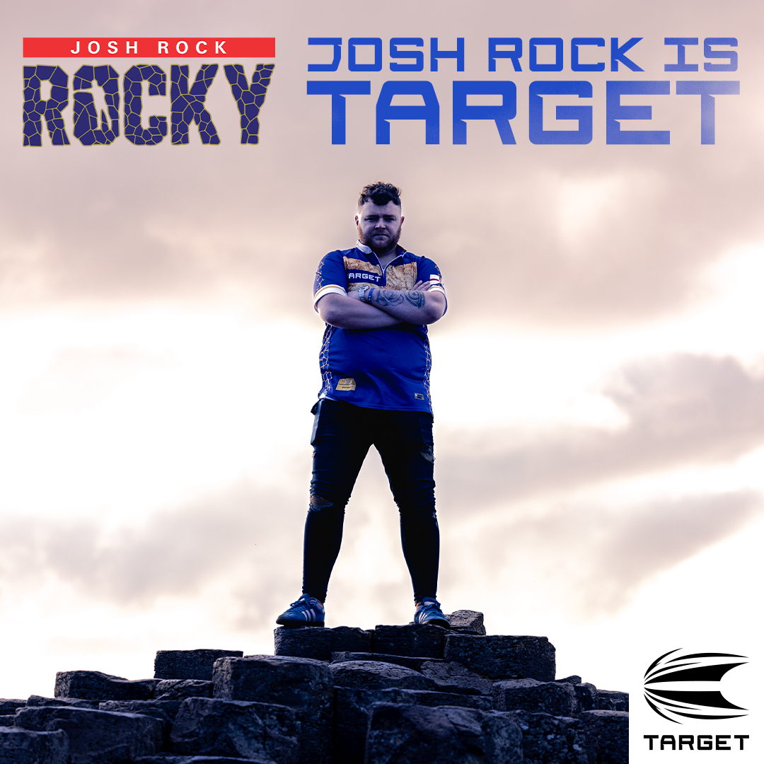 Welcome to Team Target - Josh Rock! 🪨 We are delighted to announce the signing of one of the hottest prospects darts has to offer, a former World Youth Champion - Josh 'Rocky' Rock. #TeamTarget