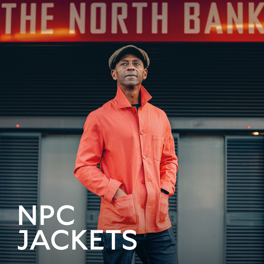 A new matchday essential fit 🧥 Shop the NPC Jacket on Arsenal Direct now 🛍️ 🤝 @coatguyofficial