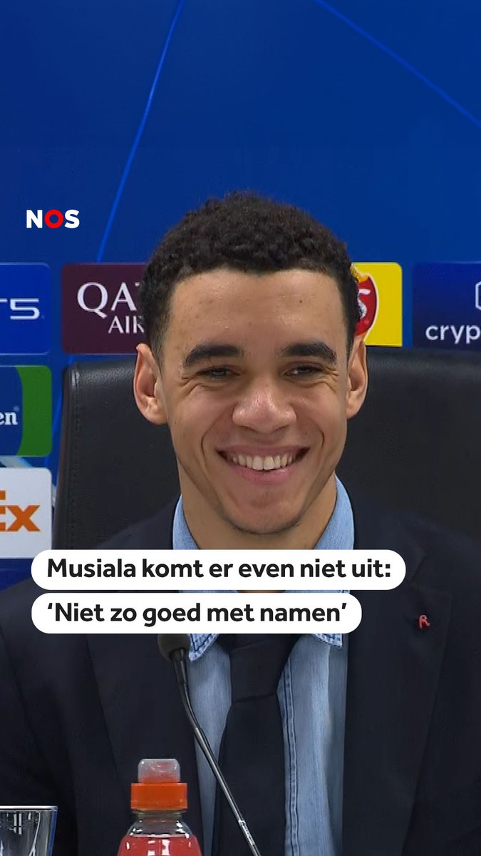 Welke Feyenoorder maakte de meeste indruk op Musiala..? 🤔 Vanavond neemt de middenvelder het met Bayern München op tegen Feyenoord, maar wie hij tegenover zich krijgt, weet hij niet meer precies. 'Ik ben slecht met namen.' 😅 #musiala #bayernmunchen #championsleague #nossport