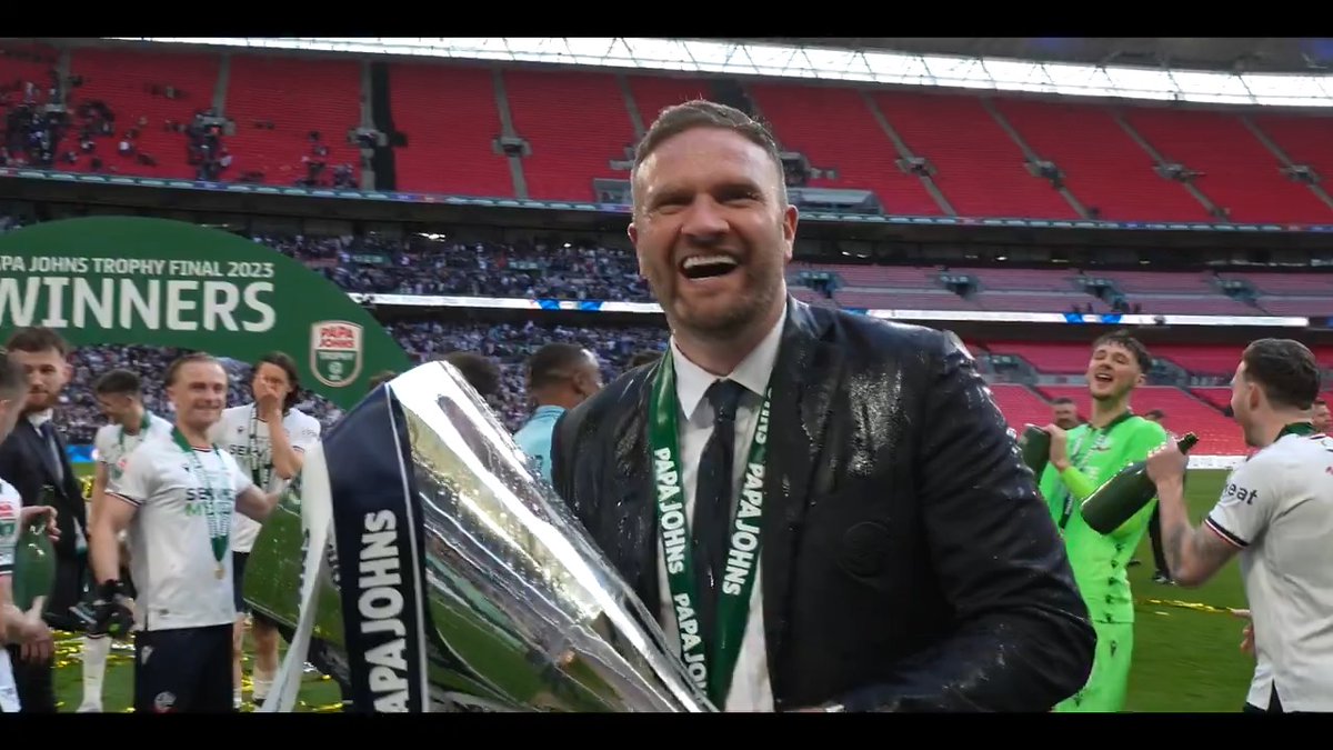 Joined us at one of our lowest moments. A huge part of the journey in making us dream again. Thank you, Ian. 🤍 #bwfc