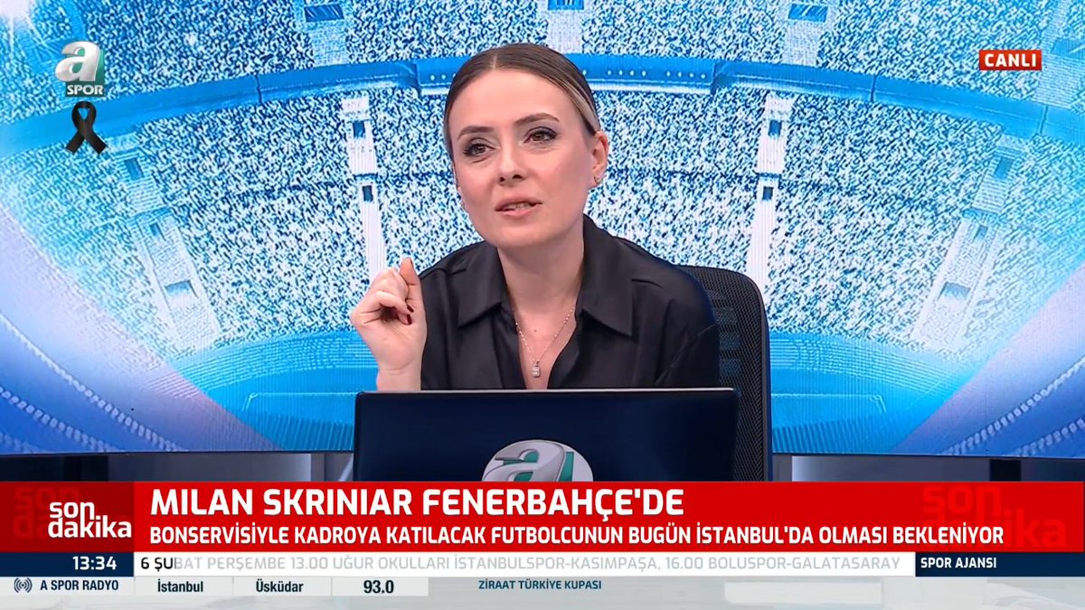 #SONDAKİKA MILAN ŠKRINIAR, FENERBAHÇE'DE! 💥 Bonservisiyle kadroya katılan Slovak futbolcunun bu akşam İstanbul'da olması bekleniyor.