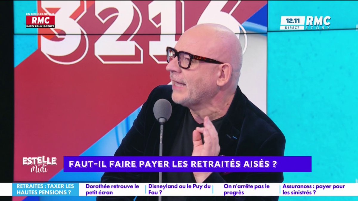 💶 Faut-il faire payer les retraités aisés ? 🎙️ frédéric hermel🇫🇷 : "C'est une honte ! Entre 2 000 et 2 500€ de retraites, c'est être aisé ?! Ils ont travaillé beaucoup plus que nous nos aînés ! Ils n'étaient pas aux 35h et n'avaient pas 6/7 semaines de congés payés !" #EstelleMidi