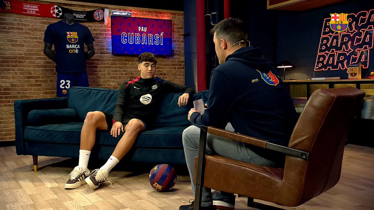 🗣️ 𝐄𝐍𝐓𝐑𝐄𝐕𝐈𝐒𝐓𝐀 𝐄𝐗𝐂𝐋𝐔𝐒𝐈𝐕𝐀 | Pau Cubarsí 🔗 Mira-la sencera a Barça One:
