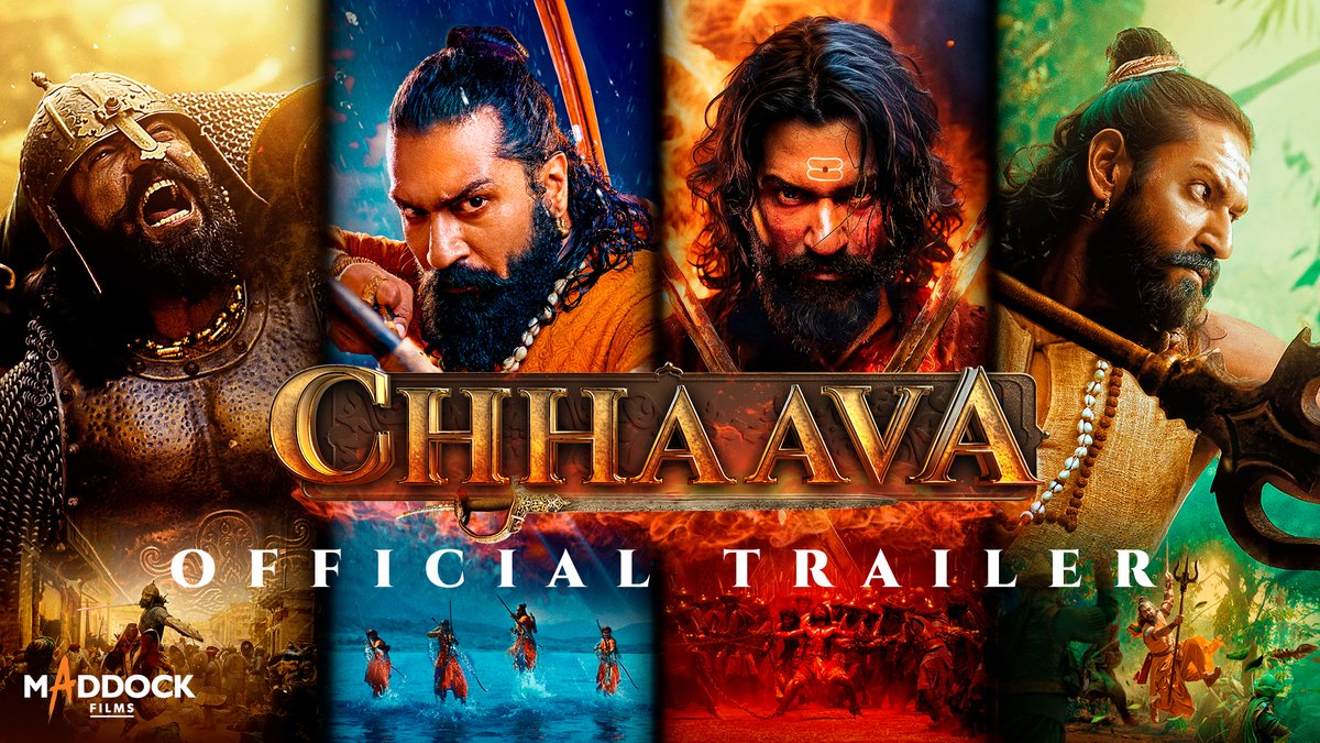 Dinesh Vijan and Maddock Films present the trailer of Hindi Cinema's biggest spectacle ever - #Chhaava Yeh Sher Shiva ka Chhaava shor nahin karta, seedha shikaar karta hai! #ChhaavaTrailer #ChhaavaTrailerOutNow 🔗 - Releasing in cinemas on 14th February. #ChhaavaOn14Feb