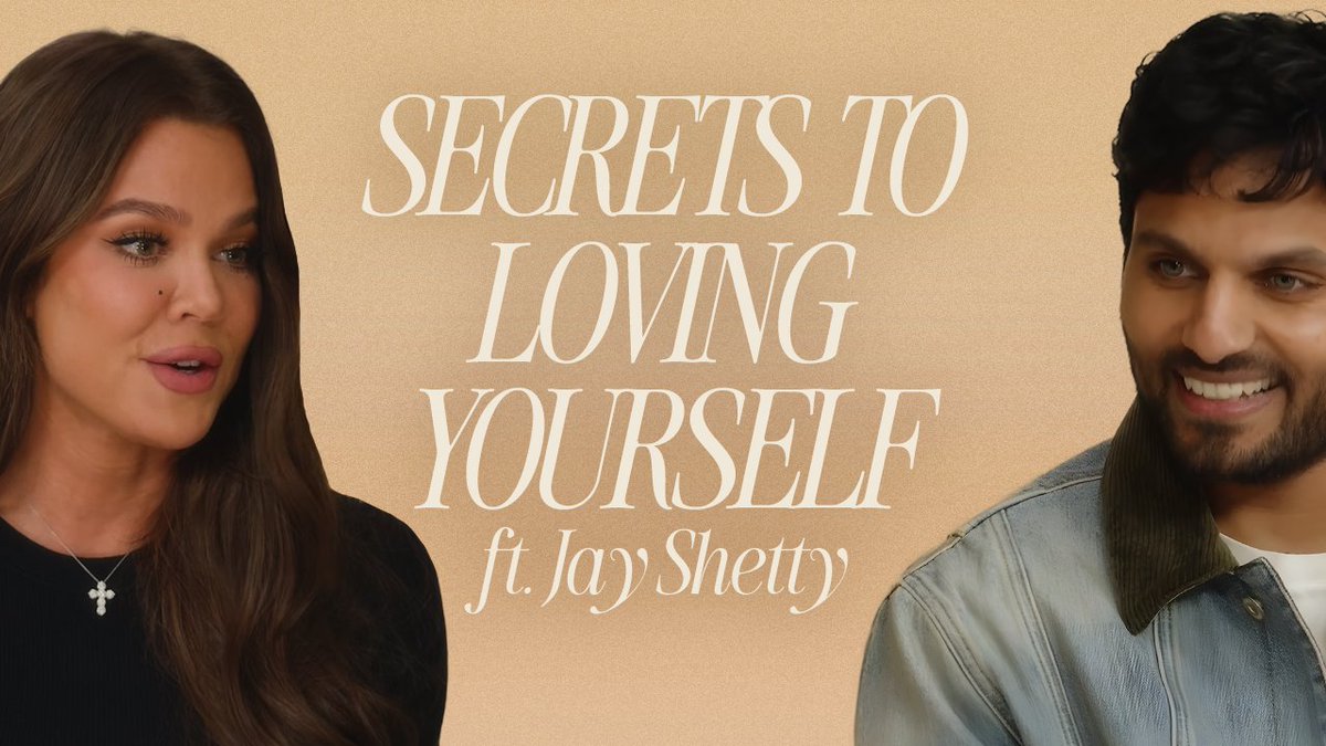 Khloé in Wonder Land is back with a brand new episode as I'm joined by motivational speaker and #1 NYT bestselling author @JayShetty! Tune in LIVE on X now!
