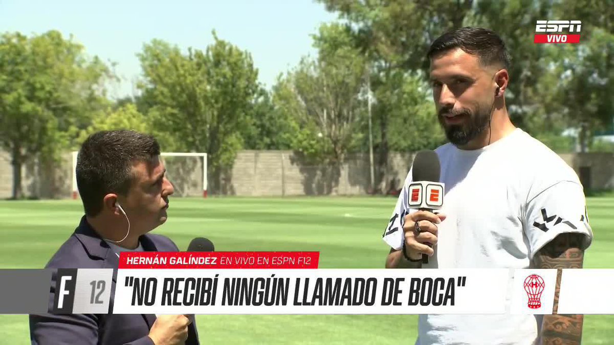 "NO ME LLAMÓ NADIE DE BOCA. A MÍ NO ME LLAMÓ RIQUELME. SÍ HUBO SONDEOS. ESTOY MUY CÓMODO EN HURACÁN" 🗣️Hernán Galíndez y los rumores de su posible llegada al Xeneize 📺 #DisneyPlus | #ESPNF12