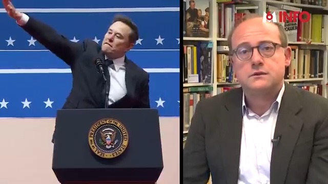 « C’est un salut nazi. Il n’y a aucun doute là-dessus. » Pour l’historien Johann Chapoutot, spécialiste du nazisme, il n’a y aucune ambiguïté sur le geste qu’a fait Elon Musk lors de la journée d’investiture de Donald Trump.