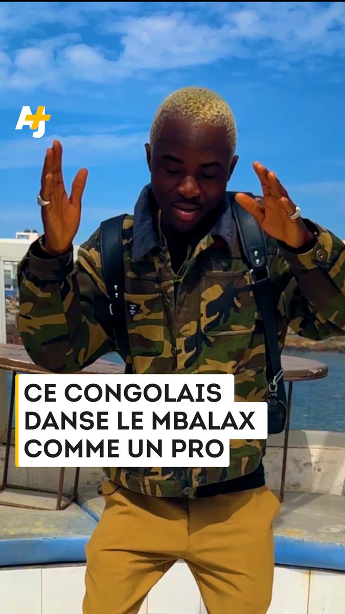 Venu au Sénégal pour étudier, ce Congolais rêve de devenir danseur professionnel de mbalax.