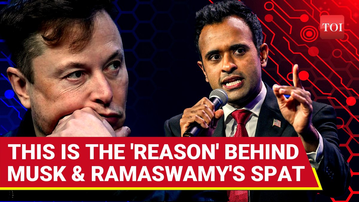 #ElonMusk 'kicks #VivekRamaswamy out' of #DonaldTrump’s government over #H1B post | Details