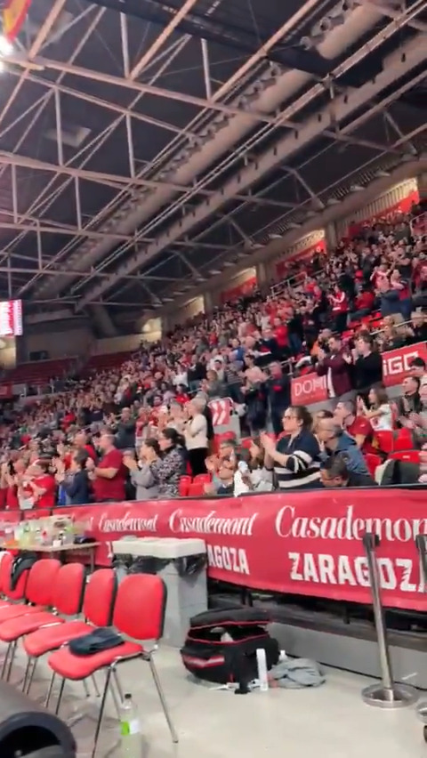 👏 El recibimiento a Leo Fiebich 👏 Casademont Zaragoza | EuroLeague Women