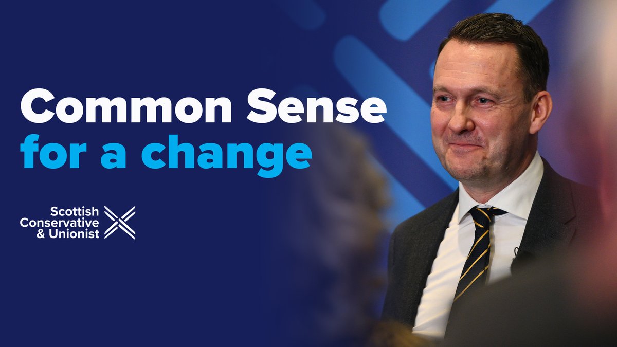 If you want some common sense for a change, the Scottish Conservative Party is ready to represent you. Watch our new party political broadcast👇