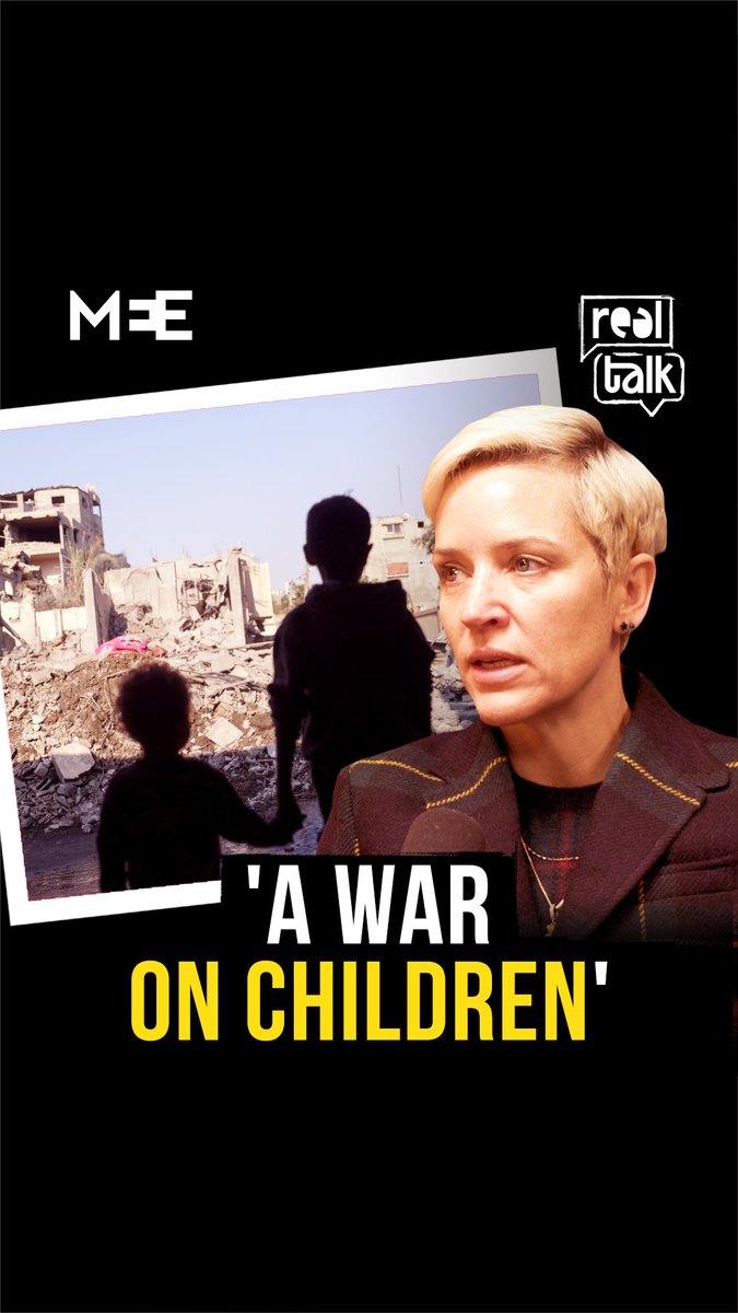 “It is a war on children.” Dr Victoria Rose, a British plastic surgeon who went on medical missions to Gaza twice in 2024, explains why Israel’s war on Gaza is a “war on children”. Watch on Real Talk ➡:
