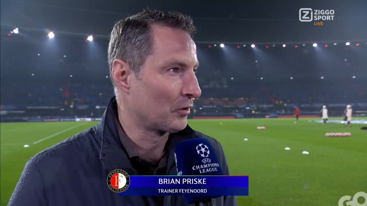 Een 𝐩𝐫𝐨𝐟𝐞𝐬𝐬𝐢𝐨𝐧𝐞𝐥𝐞 Brian Priske reageert over de ophef bij Noa Vahle 🎥 ‘Dit hoort bij voetbal. Mijn focus ligt op de spelers en op de club’ 🗯️ #ZiggoSport #UCL #FEYBAY