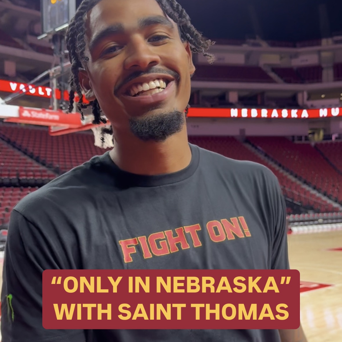 Homecoming game for our guy Saint Thomas!