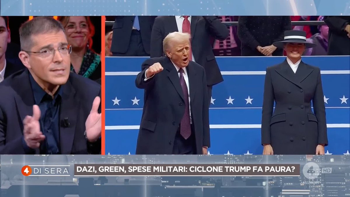 "Per quelli di Sinistra sono tutti fascisti" Ora a #4disera in diretta su #Rete4 e in streaming su Mediaset Infinity