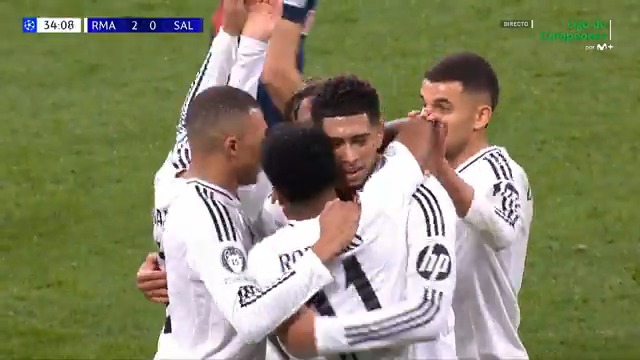 El taconazo de Bellingham. La combita de Rodrygo. El Real Madrid dibujando. #UCL #LaCasaDelFútbol