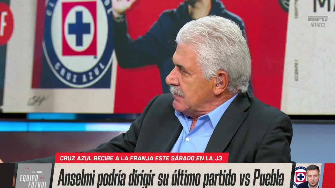 #CruzAzul "Tuca" Ferretti explota contra Martín Anselmi por irse a Porto y dejar tirado el proyecto.