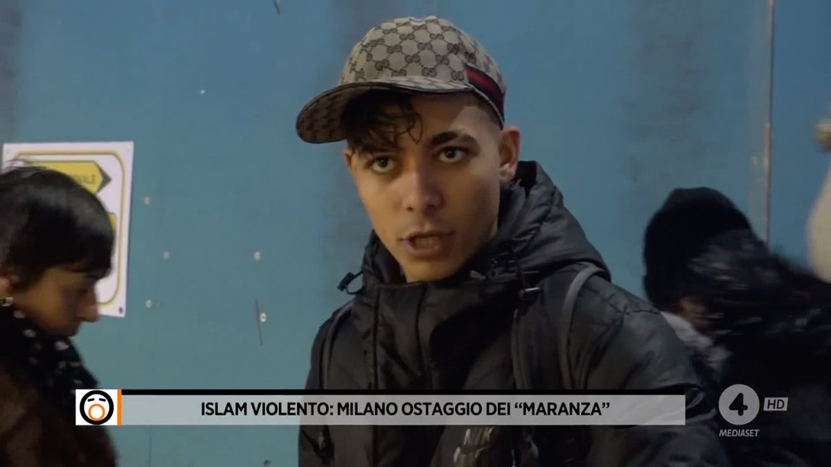 "Ma voi avete rispetto per le forze dell'ordine?" "No!" #Milano ostaggio dei maranza, tra risse, illegalità e malavita. Il servizio di Eugenia Fiore a #Fuoridalcoro è su Mediaset Infinity