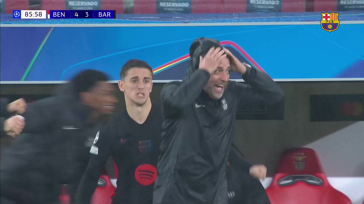 ๐๐ป ๐ฒ๐ฝ๐ถ๐ฐ ๐ฐ๐ผ๐บ๐ฒ๐ฏ๐ฎ๐ฐ๐ธ! ๐ซ Benfica 4๏ธโฃ-5๏ธโฃ Barรงa