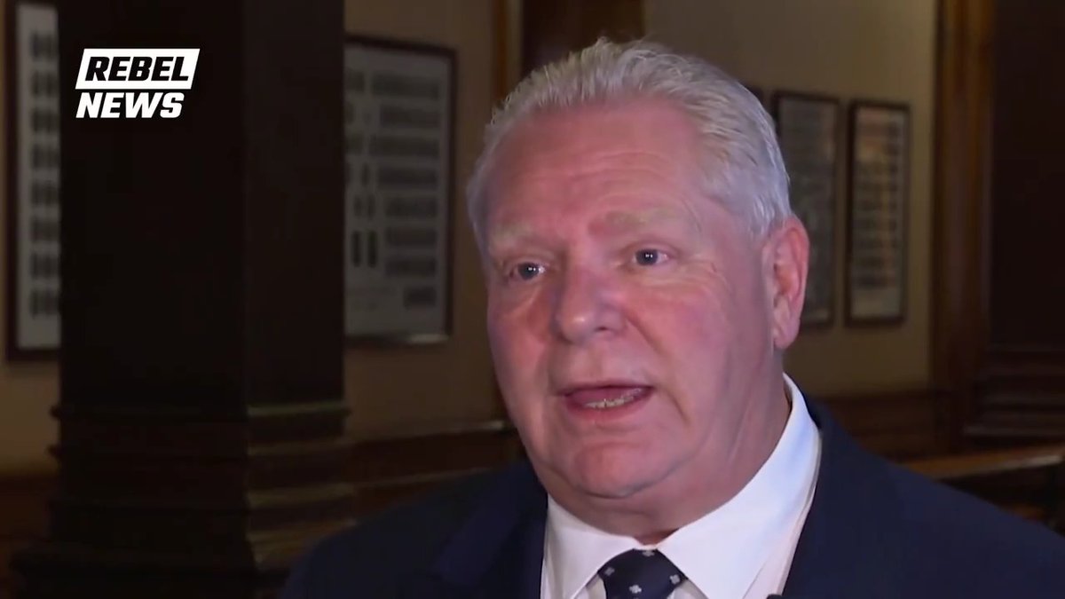 Doug Ford says Canada needs to make sure its response to incoming U.S. tariffs "hurts the Americans as much as it hurts Canadians." "We know these tariffs are coming on February 1st. We need to match those tariffs dollar for dollar."