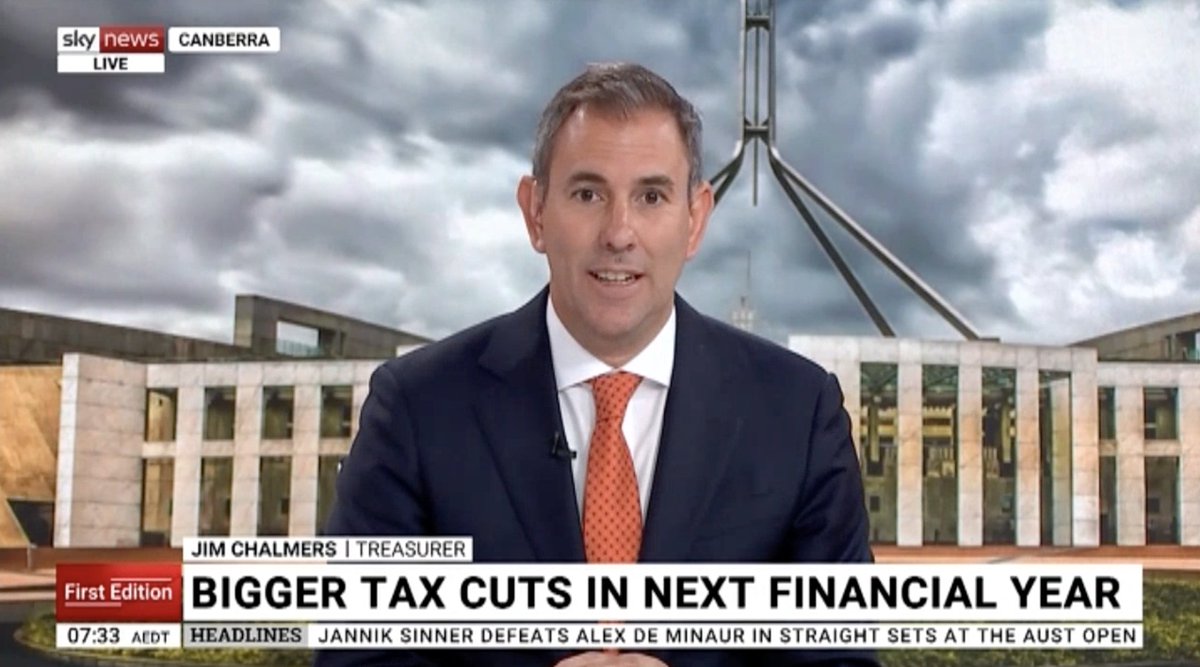 ✅ Unemployment low ✅ Inflation down ✅ Wages up A year ago on Saturday we decided to give every taxpayer a tax cut, helping Australians earn more and keep more of what they earn. The progress we've made in our economy means that these tax cuts will be even bigger next year. #auspol #ausecon