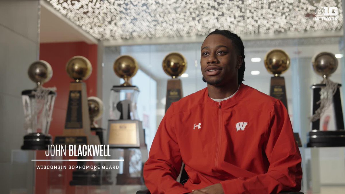 You watch John Blackwell play basketball, and it's clear the game is in his DNA. The Journey spotlights the Wisconsin Basketball star and his father, Glynn Blackwell, a former Illinois Men's Basketball G 👇 #B1GMBBall x John Blackwell