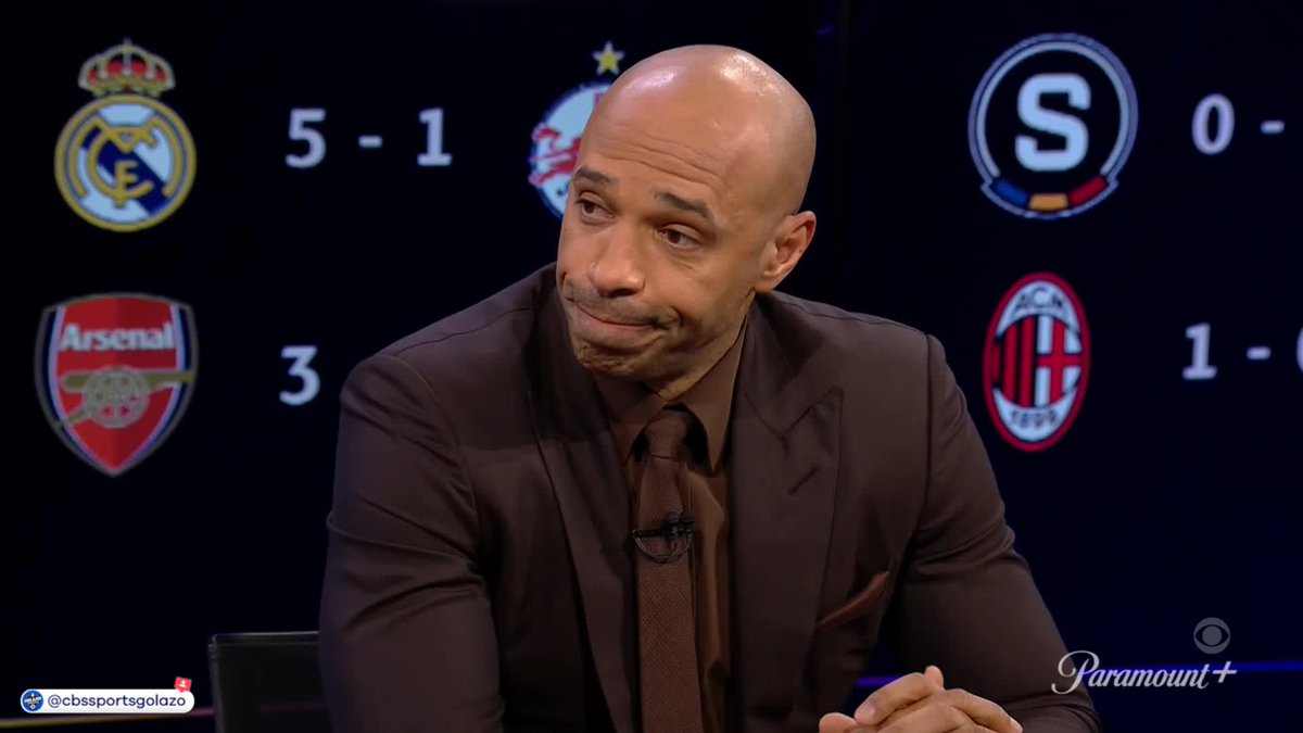 "Seeing Brest going through [to UCL Playoffs] I didn't think it was going to see it one day but it did happen." Thierry Henry has been impressed with Brest's #UCL performance this season 👏