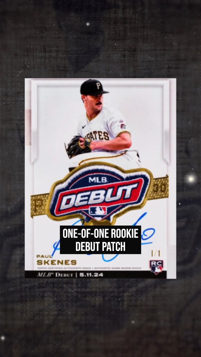 Goldin will donate 100% of our proceeds to charities benefiting the LA Wildfires Recovery efforts if we have the chance to auction the Skenes 1/1 Debut Patch Auto! Congrats to the young collector and your family who pulled this amazing Paul Skenes card. Our only goal is to get you the most money possible for your future! Email me at Ken@goldin.com and we can discuss more! What do you think, Pittsburgh Pirates? MLB Topps