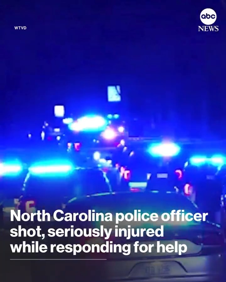 A police officer was seriously injured after a suspect opened fire at authorities from inside a home in Raleigh, North Carolina, officials said.