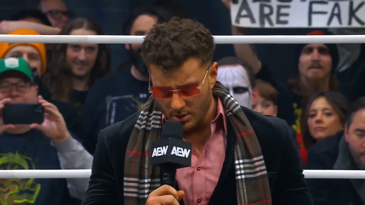 MJF wants to make things absolutely clear for Jeff Jarrett! Watch #AEWDynamite LIVE on TBS Network &amp; @SportsOnMax Maxwell Jacob Friedman™️ | Jeff Jarrett