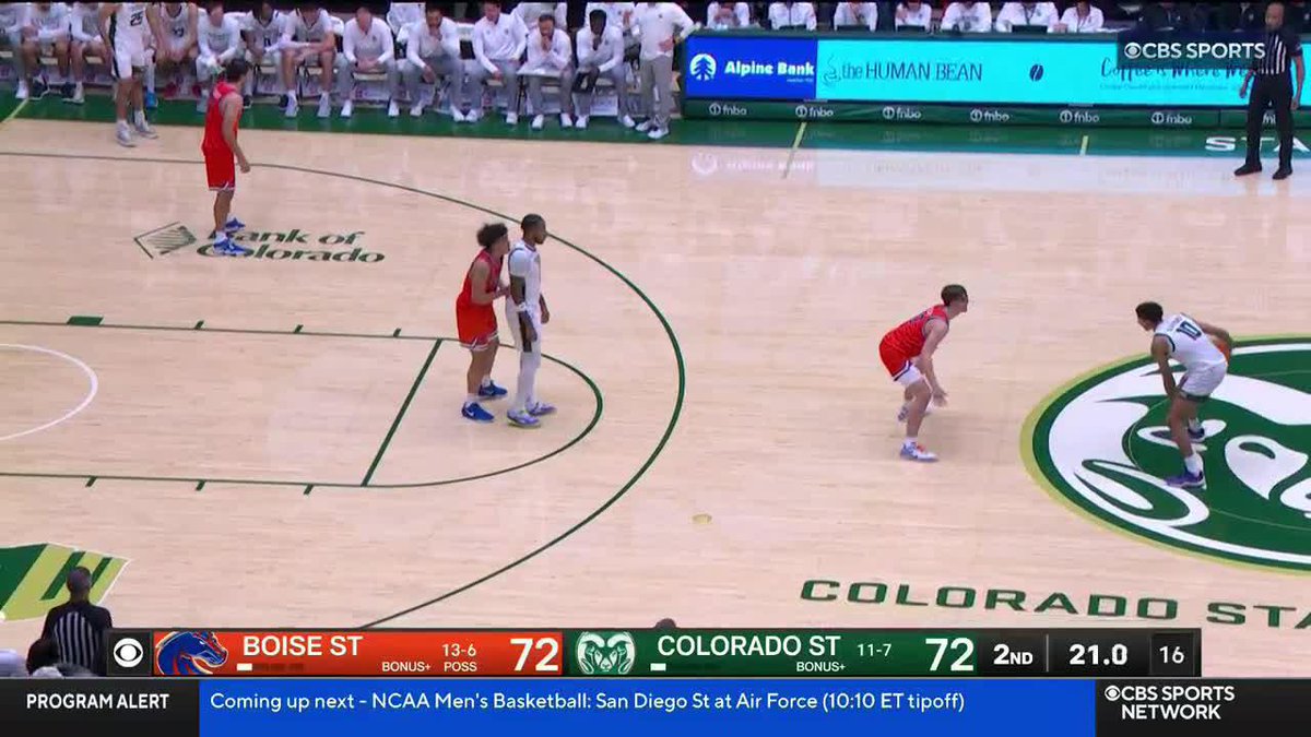JALEN LAKE WINS IT FOR COLORADO STATE! Colorado State Men’s Basketball defeats Boise State in the final seconds 🔥