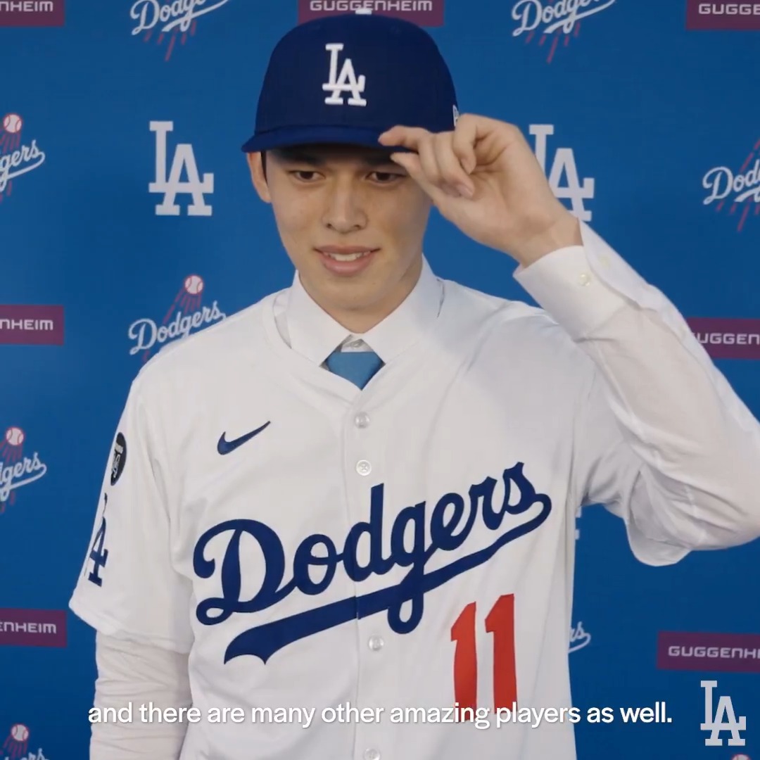 Los Angeles Dodger, Roki Sasaki.