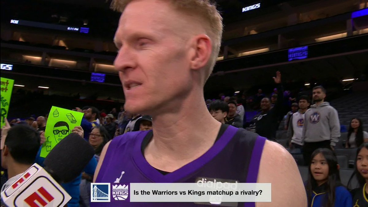 Is Warriors-Kings a rivalry? 🧐 We let the fans weigh in 🎤