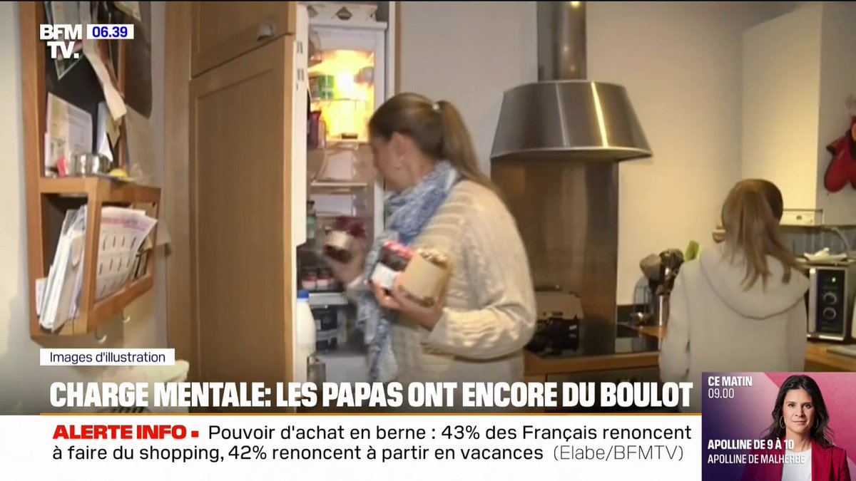 Repas, vêtements... Les femmes sont bien plus investies dans les tâches domestiques après la naissance d'un enfant que les hommes, selon un rapport de la Drees