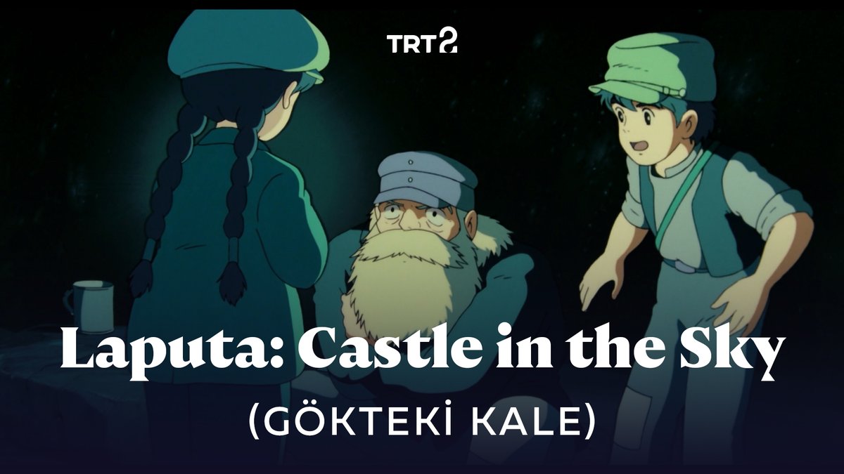 Gökyüzündeki şehirden dünyaya düşen Sheeta, Pazu ile karşılaşır ve macera başlar. 1986 yapımı animasyon filmi “Laputa: Castle in the Sky” (Gökteki Kale), bu akşam 21.30’da TRT 2’de. #TRT2Filmleri