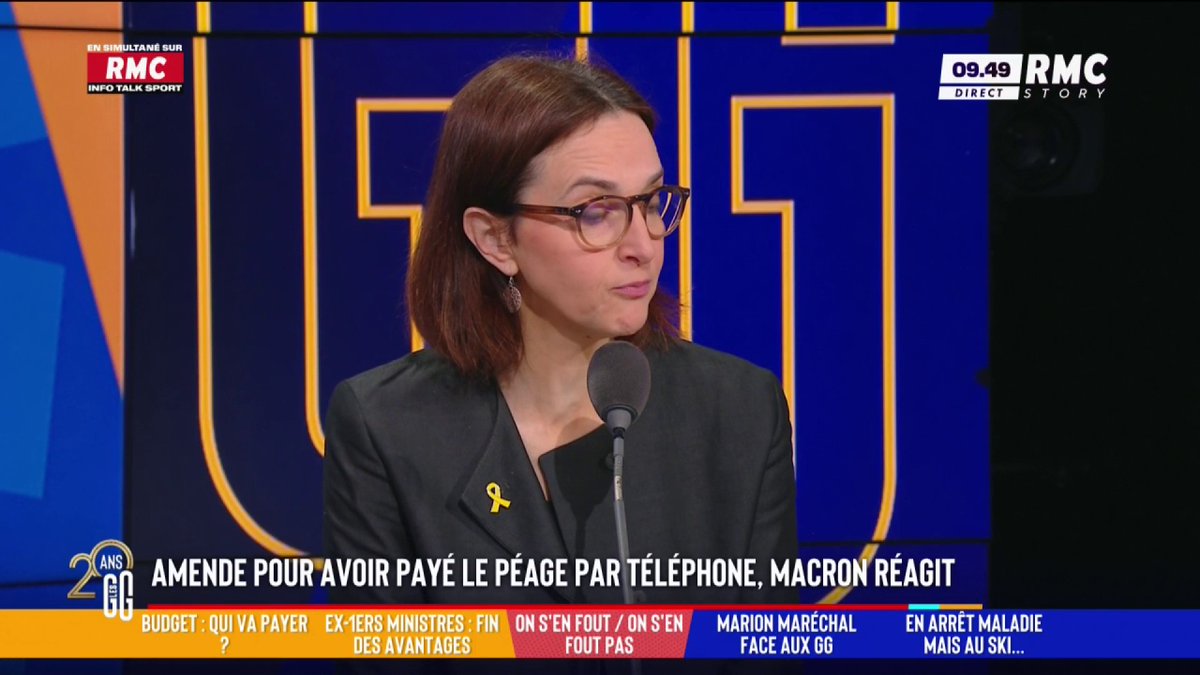 📱 Amende pour avoir payé le péage par téléphone, Macron réagit ! 🤣 Le tacle du jour de Barbara Lefebvre : "Pendant que Trump signe des décrets, Macron s'occupe des péages. La France va bien ! Il doit s'ennuyer... la galette c'est qu'une fois par an." #GGRMC