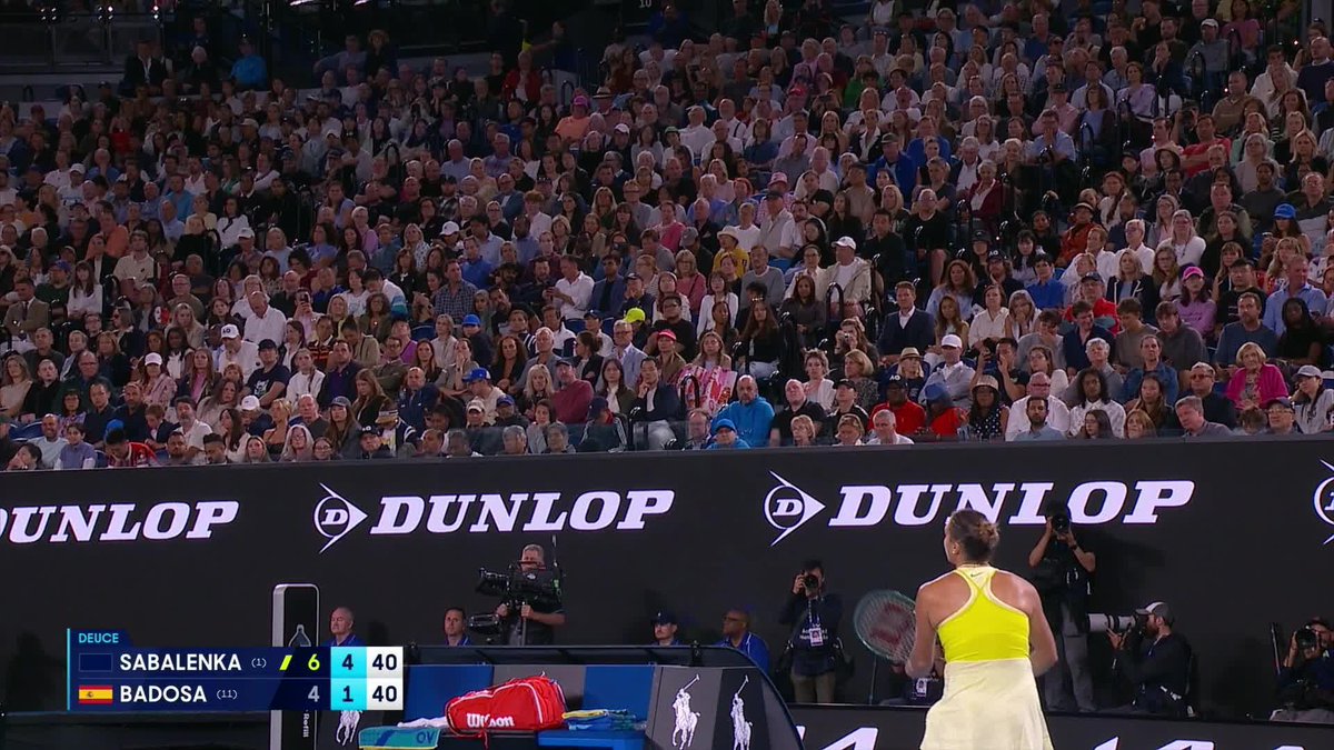 Aryna Sabalenka a atteint la finale des 5 derniers tournois du Grand Chelem sur dur. 🤯💙 🇦🇺 Open d’Australie 2023 : 🏆 🇺🇸 US Open 2023 : 🥈 🇦🇺 Open d’Australie 2024 : 🏆 🇺🇸 US Open 2024 : 🏆 🇦🇺 Open d’Australie 2025 : 🥈/🏆 33 victoires, 1 défaite. 😳