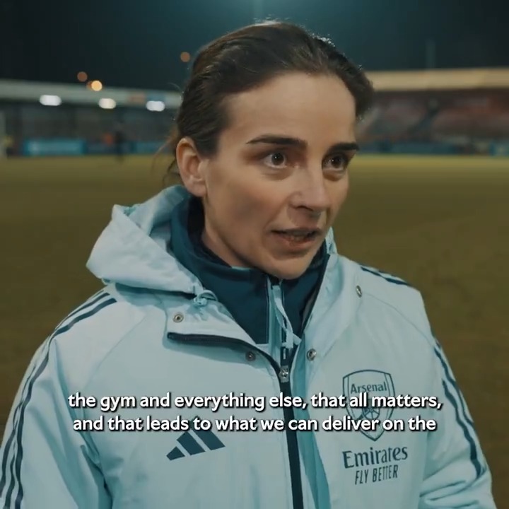 💬 "Everything we do on the training ground leads to what we can deliver on the pitch." Renée on how our momentum is a product of months of hard work 💪