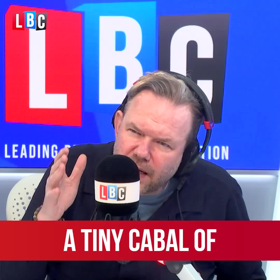 ‘A tiny cabal of men and women control almost all of newspaper coverage.’ ‘The population is being groomed.’ James O’Brien hits out at Rupert Murdoch’s influence over UK media.