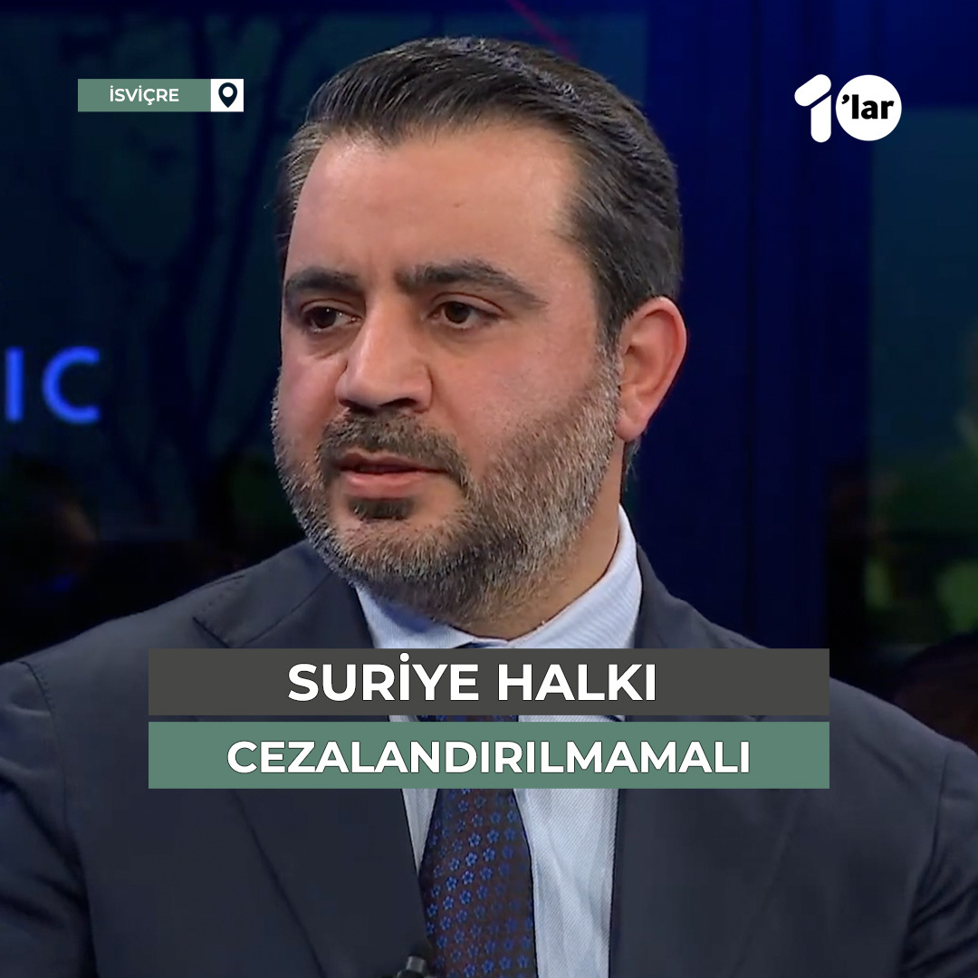 Suriye Dışişleri Bakanı Şeybani: Suriye halkı cezalandırılmamalı. Cezalandırılması gereken kişi şu an Moskova'da olan Beşar Esed.