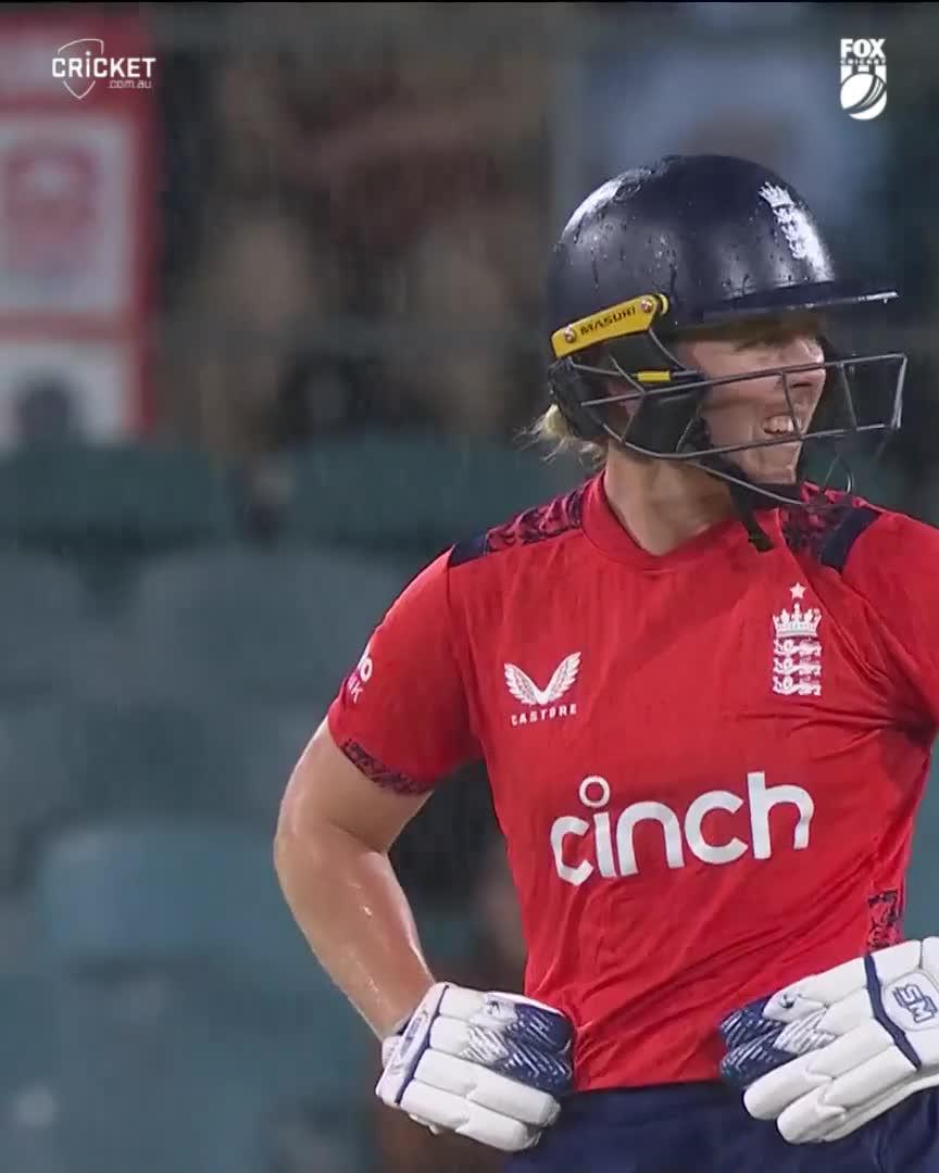 "It was just frustration at the situation, not the umpires, it was the right decision to take us off." Heather Knight admitted after the game that the right call was made #Ashes