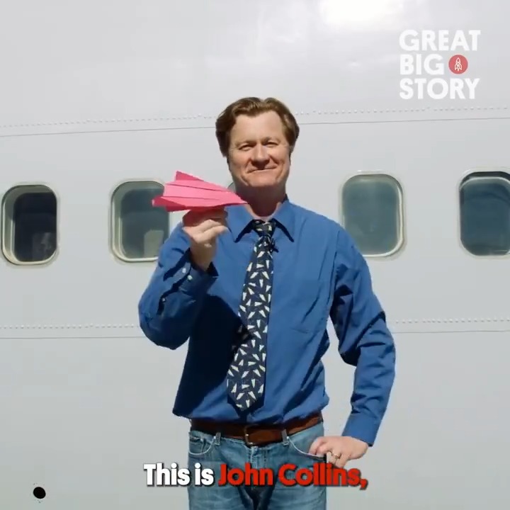 non aesthetic things John Collins, the world record holder for the longest paper aircraft flight distance, teaches how to fold world-class paper airplanes.