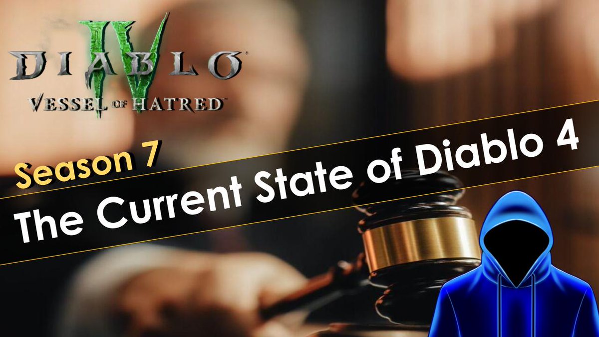 Here are my thoughts on the current state of #diablo4 in Season 7.