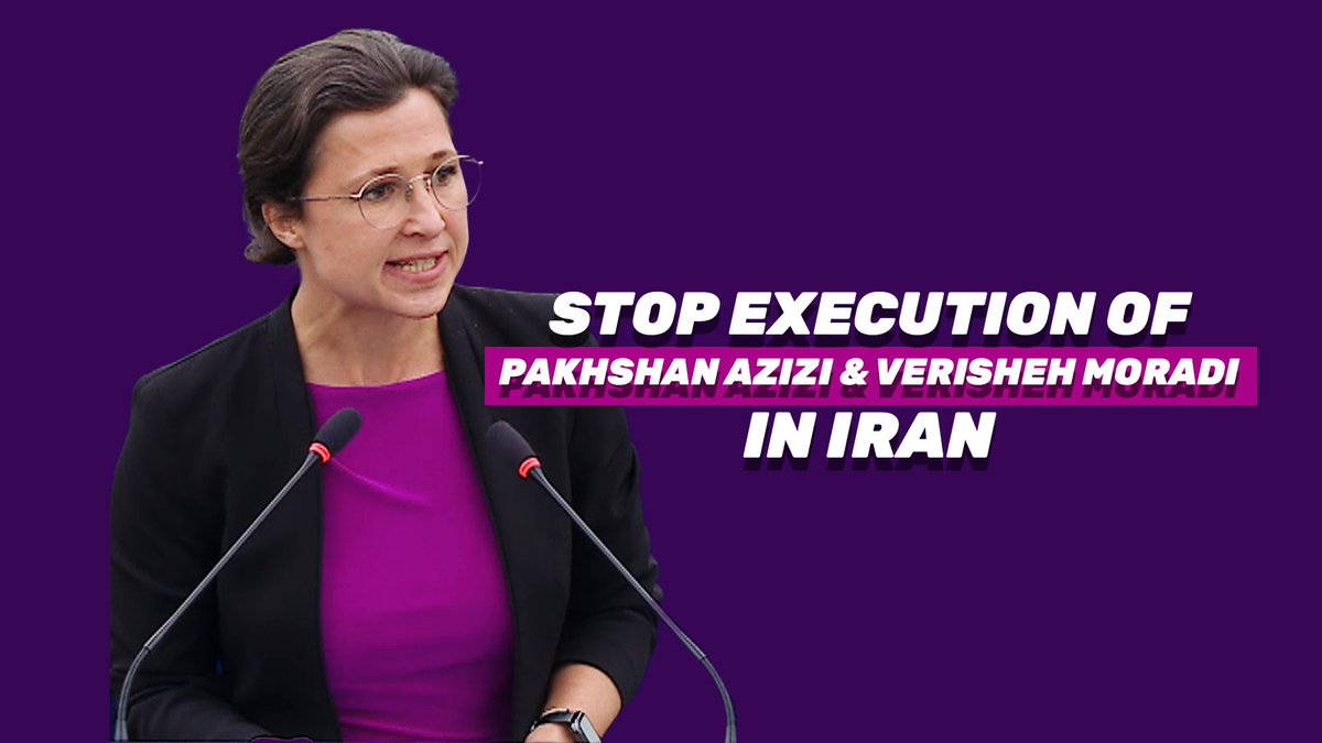 In a normal country, #PakhshanAzizi & #VerishehMoradi would be heros. In #Iran, they face death row. And these death sentences are nothing but acts of revenge against #WomenLifeFreedom پخشان_عزیزی# وریشه_مراد#