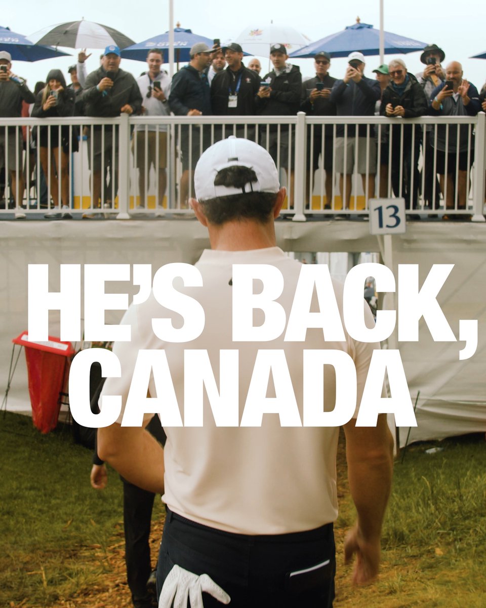 Rory Returns! Our two-time #RBCCanadianOpen Champion, Rory McIlroy will be in the field from TPC Toronto at Osprey Valley! TICKETS »