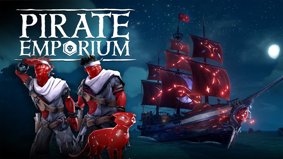 A full range of Cardinal Lodestar wares puts a scarlet spin on an Emporium classic, while the Lunar Festival Snake Collector's Figurehead is sure to add an air of elegance to any ship set. Peruse all the Pirate Emporium's January additions now: