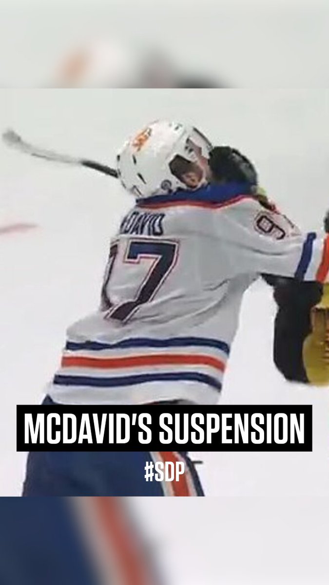 Steve thinks Connor McDavid has every right to be upset with his three-game suspension. #SDP #LetsGoOilers